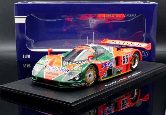 【M.A.S.H】現貨瘋狂價 Werk83 1/18 Mazda 787B #55 24h Le Mans 1991 冠軍