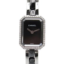 CHANEL 香奈兒 H3249 女款 鉆 手錶三重手鏈腕表 陶瓷 銀色 方糖 日本現貨 包郵包稅 9.5成新【BRAND OFF】