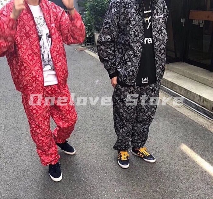 Supreme Bandana Track jacket | Yahoo奇摩拍賣