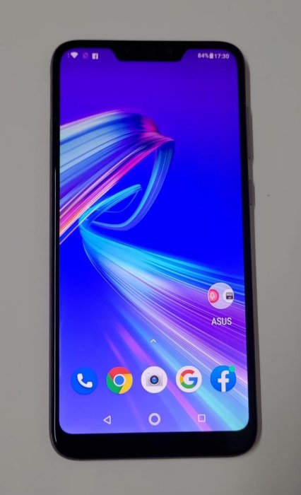 華碩ASUS ZenFone Max M2 ZB633KL6.3吋 4G/64G系統：Android 9銀色 雙卡雙待機二手 外觀九成新使用功能正常