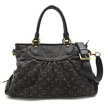 LOUIS VUITTON 路易威登 M95351 NEO CABBY MM 老花丹寧 牛仔 手提包 單肩包 日本現貨 包郵包稅 9.5新【BRAND OFF】