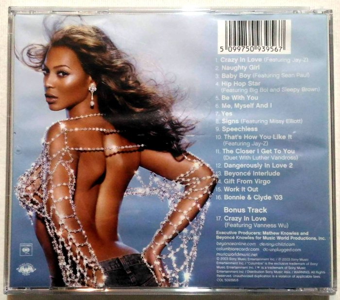 全新未拆 / 碧昂絲 Beyonce / 危險愛情 Dangerously In Love / 亞洲版(+1)