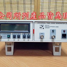 康榮科技二手測試儀器HKW-Elektronik ZZG3 Universal Time Code Generator