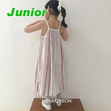 2XL ♥洋裝(레드백색) MINIBONBON-2 24夏季 MNN240430-124『韓爸有衣正韓國童裝』~預購