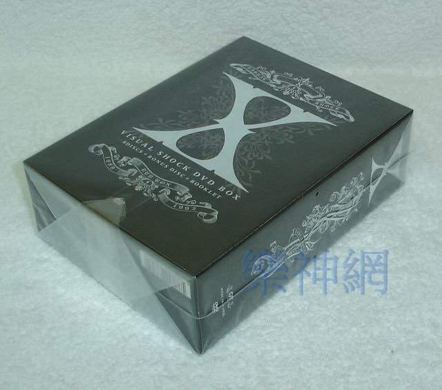 X JAPAN X Visual Shock DVD Box 1989-1992 日版初回限定9 DVD+Booklet