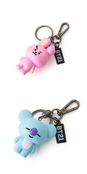 TATA現貨正版BT21 TATA COOKY KOYA SHOOKY MANG RJ CHIMMY吊飾公仔鑰匙圈鑰匙扣