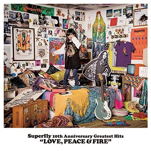 特價預購 Superfly 10th 周年 Greatest Hits『LOVE, PEACE & FIRE』BEST