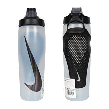 NIKE REFUEL BOTTLE 瓶蓋擠壓水壺 24 OZ(慢跑 登山 單車 「N100766812524」≡排汗專家≡