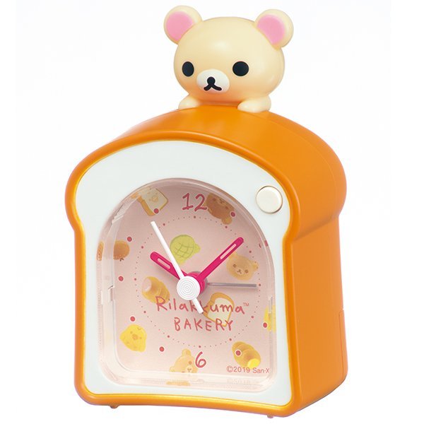 【現貨】日本 SEIKO 精工 RILAKKUMA 拉拉熊 小白熊 鬧鐘 時鐘 電子音 貪睡功能 連續秒針 CQ160A