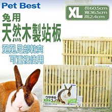 【🐱🐶培菓寵物48H出貨🐰🐹】Pet Best》R-A124 天然木製站板-大(XL) 特價199元