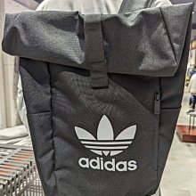 南🔥2022 10月  ADIDAS OG ADICOLOR 後背包 三葉草 側邊口袋 捲蓋開口 黑 HK2629