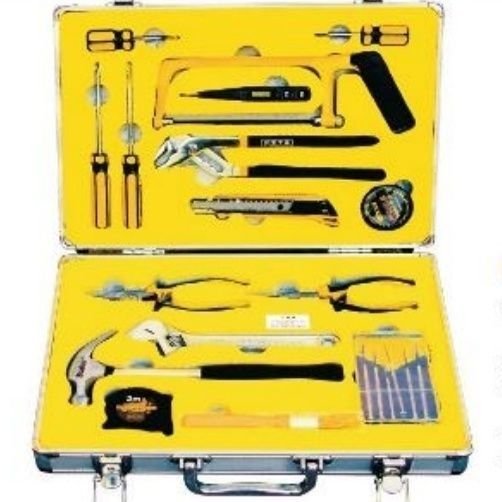 促銷打折 邦克21件鋁合金箱家用工具組合工具套裝工具工具組套特價
