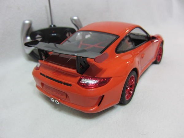 【KENTIM 玩具城】1:14(1/14)全新保時捷PORSCHE 911 GT3 RS橙色原廠授權RASTAR遙控車