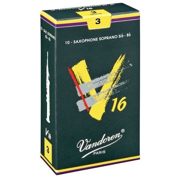 §唐川音樂§【Vandoren JVANDOREN V16  Soprano Reeds 薩克斯風 高音 竹片 10片裝】(法國)