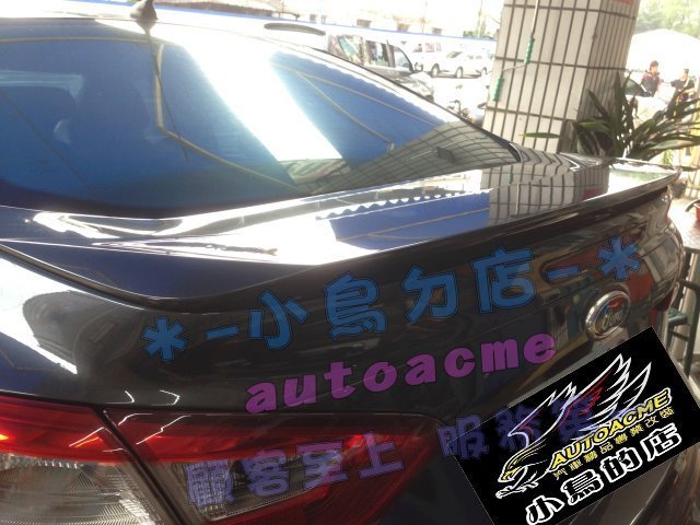 【小鳥的店】福特 2013-15 FOCUS MK3 尾翼 4D 四門 尾翼 擾流版 ABS Ford