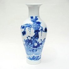 INPHIC-ZF-C102 景德鎮陶瓷 青花 童子圖 花瓶花器 工藝飾品 擺設