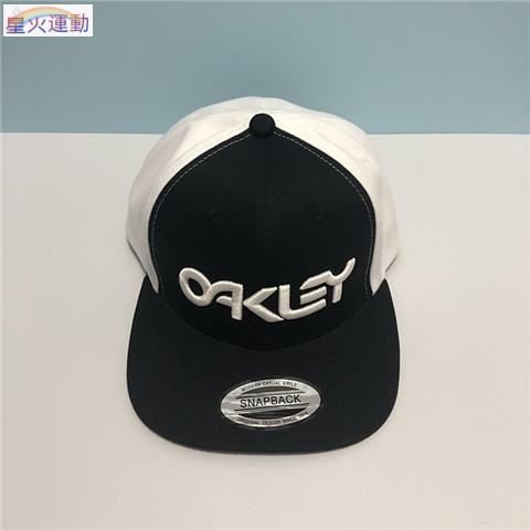 【星火運動】Oakley奧克利高爾夫帽子男嘻哈帽休閑平沿韓版潮遮陽帽防曬棒球帽
