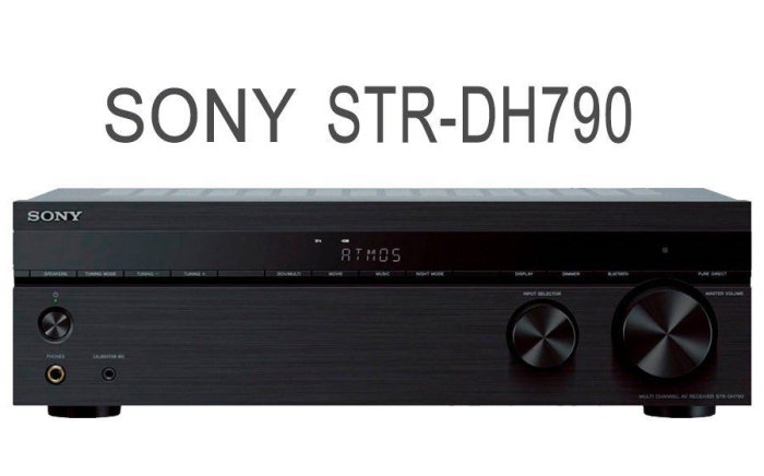 SONY STR-DH790 支援 4K HDR畫質│Dolby Atmos DTS:X │7.2 聲道 9成新