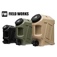 【大山野營】FIELD WORKS FIELD-10L 儲水桶10L 手提水箱 水桶 露營 釣魚 野營