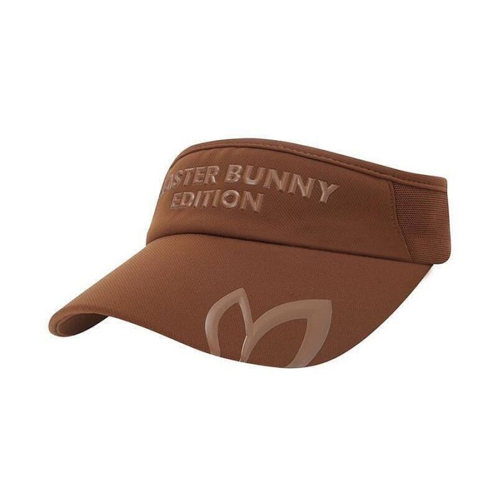 23新款原單兔子高爾夫球帽空頂帽韓版遮陽帽無頂帽黑白glof防曬帽 LT 高爾夫球帽