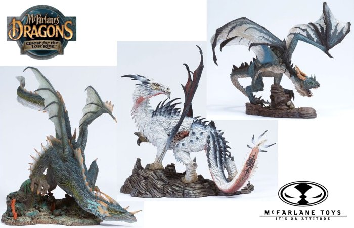 Mcfarlane 麥法蘭 ~ DRAGONS Quest For The Lost King - 全6種 幻龍 龍族