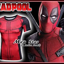 【Men Star】免運費 惡棍英雄 死侍 2 彈力運動衣 Deadpool 2 短袖T桖 媲美 Aeropostale