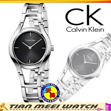 【天美鐘錶店家直營】【全新原廠CK】【下殺↘超低價有保固】Calvin Klein 名媛鋼帶女錶-黑面 K6R23121