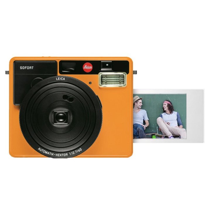 促銷Leica/徠卡 SOFORT一次成像立拍立得相機白橘粉黑大紅色 五色可選派派生活館