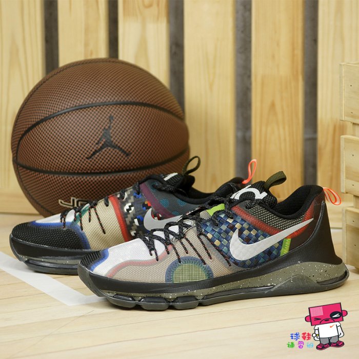 球鞋補習班NIKE KD 8 WHAT THE SE EP 杜蘭特彩虹編織拼接3M 反光845895