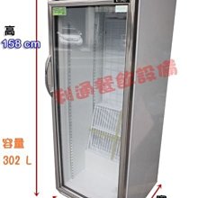 《利通餐飲設備》瑞興冰櫃 RS-S1014B 1門玻璃冰箱 320L 台灣製.瑞興.單門冰箱 冷藏冰箱 小菜冰箱