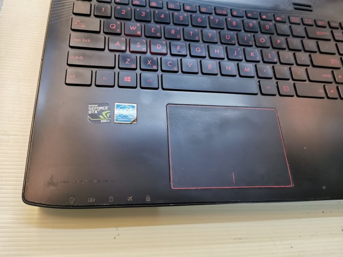 二手正常 電競 筆電 ASUS ROG 15.6吋 GL552J i7 GL552 LOL 吃雞 賣1萬1也可用物品換