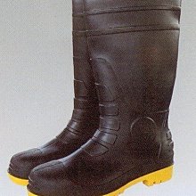 【歐樂克修繕家】長筒安全雨鞋 工作鞋，防護腳趾、止滑、防穿刺