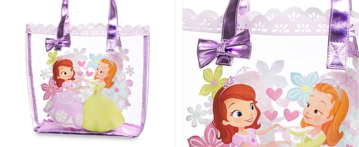 【安琪拉 美國童裝】Disney Store 美國迪士尼蘇菲亞小公主游泳袋, 另有公主泳衣泳裝