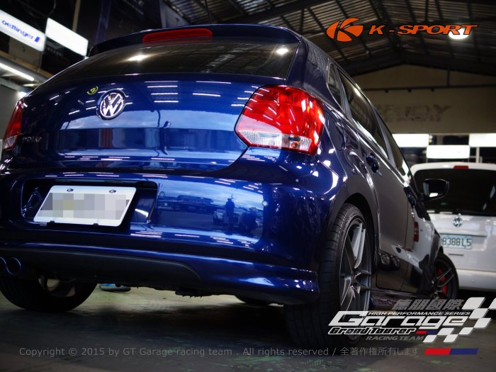 德朋國際 / POLO 6R 專用 K-SPORT 鍛造八活塞卡鉗組330x32mm