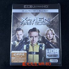 [4K-UHD藍光BD] - X戰警 : 第一戰 X-Men UHD + BD 雙碟限定版