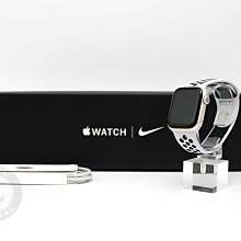 【高雄青蘋果3C】APPLE WATCH SERIES 7 41MM GPS版 星光色鋁金屬錶殼搭配NIKE錶帶 二手手錶#84223