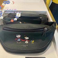 Aimi美國代購 Coach CE618 蔻馳新款Snoopy史努比男士胸包 腰包 斜背包 附購證 商品吊牌標籤