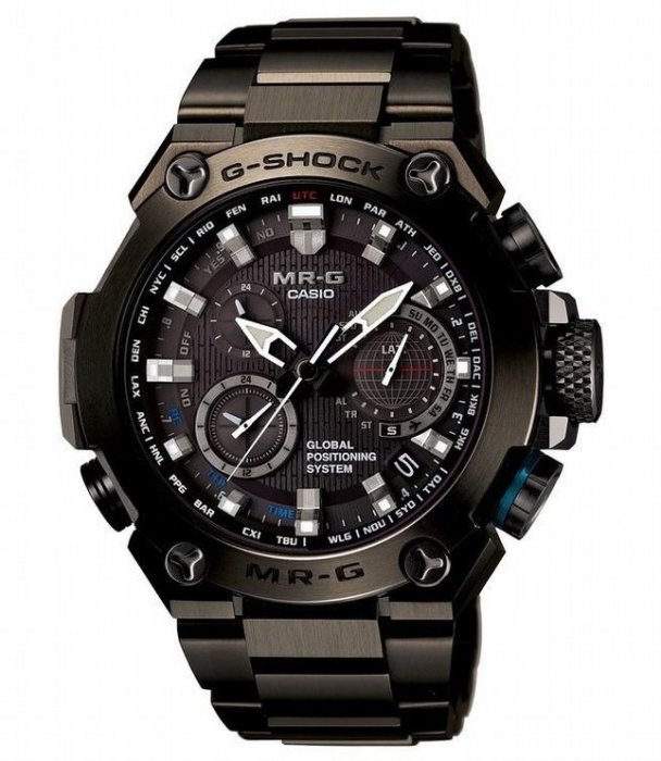 【最頂級G-SHOCK 】 CASIO MRG-G1000衛星GPS電波錶，MR-G等級高於MT-G/Oceanus *