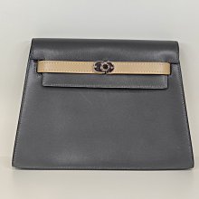 愛馬仕 Hermes Kelly Clutch 21 手拿包 框D少見 收藏品 BOX皮 圓扣