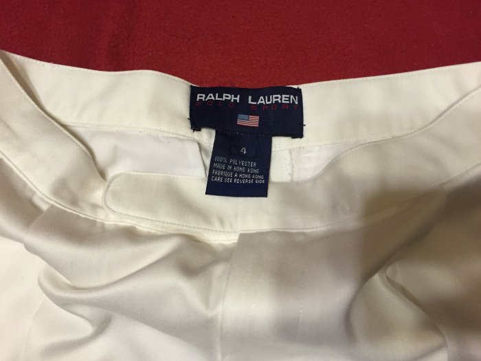 Ralph Lauren Polo 美國品牌 - 白色休閒長褲  - (促銷商品)