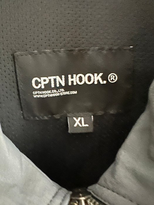 CPTN HOOK 武裝明朝 黑灰 拼接 外套 B039003 Y