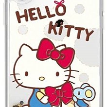 小花花日本精品♥ Hello Kitty閃耀的友情蝴蝶結浮雕流沙保護殼 iPhone 6/6s/7/8 Plus 5.5