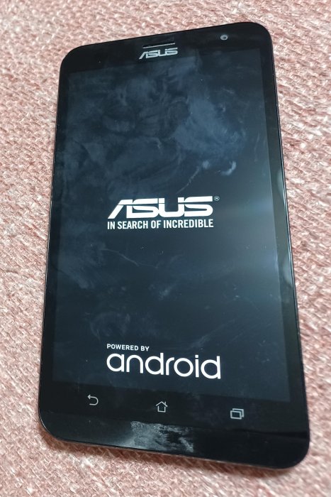 ╭✿㊣ 二手 髮絲銀 5.5 吋 華碩 ZenFone2 Laser 手機【ASUS_Z00LD】ZE550KL 送充電線充電頭 功能正常  特價 $399 ㊣