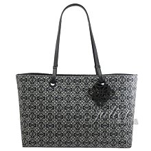 【茱麗葉精品】全新精品 LOEWE 專櫃商品 East West Tote 經典緹花帆布肩背托特包.海軍藍 現貨