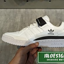 南🔥2022 6月 ADIDAS OG FORUM LOW 低筒 魔鬼氈 復古 休閒 皮革 白黑 男款 GV7613