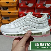 南🔥2022 7月 Nike Air Max 97 WMNS DJ1498-100 女鞋 白色 粉紅 銀彈 果凍底