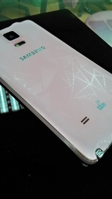 【屏東星宇通訊】Samsung 三星 NOTE4 5  全機包膜 粉色晶三角樣式