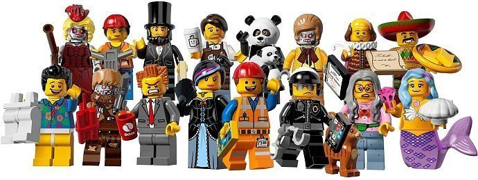 絕版品【LEGO 樂高】玩具 積木/ Minifigures人偶包系列: 樂高玩電影 71004 單一人偶: 蓋兒女工人