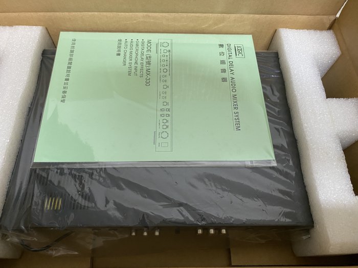 全新 LOGIC MX-330 MIC MIXER 麥克風混音器 前級擴大機 讓你的擴大機可唱歌 低於5折賣/售完為止~