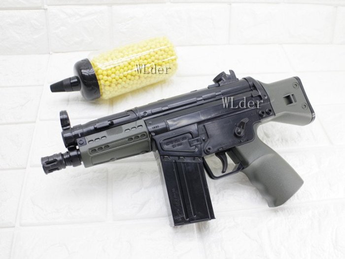 [01] UHC G3A3電動槍-連發 送電池 + 0.12g BB彈 (BB槍BB彈瓦斯槍玩具槍短槍模型槍衝鋒槍步槍